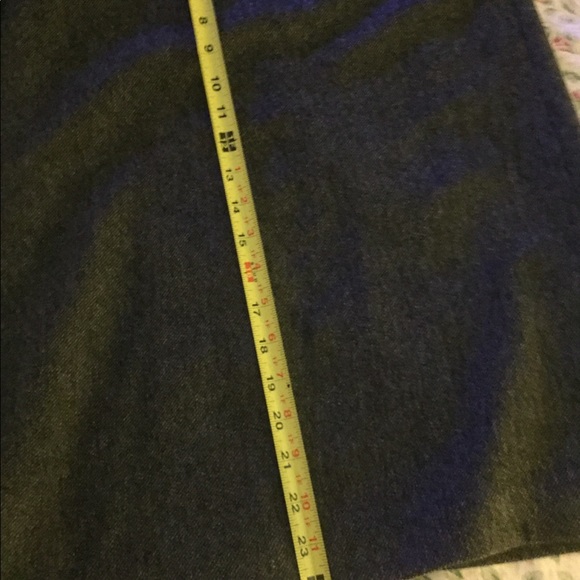 NWT Lord & Taylor lined grey tweed skirt - Picture 14 of 15